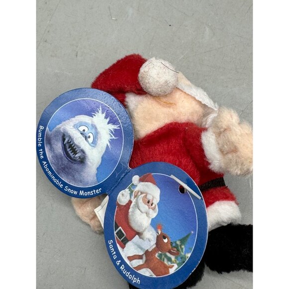Rudolph set of 3 Island of misfit toys plush finger puppets Santa Bumble READ - Picture 7 of 9